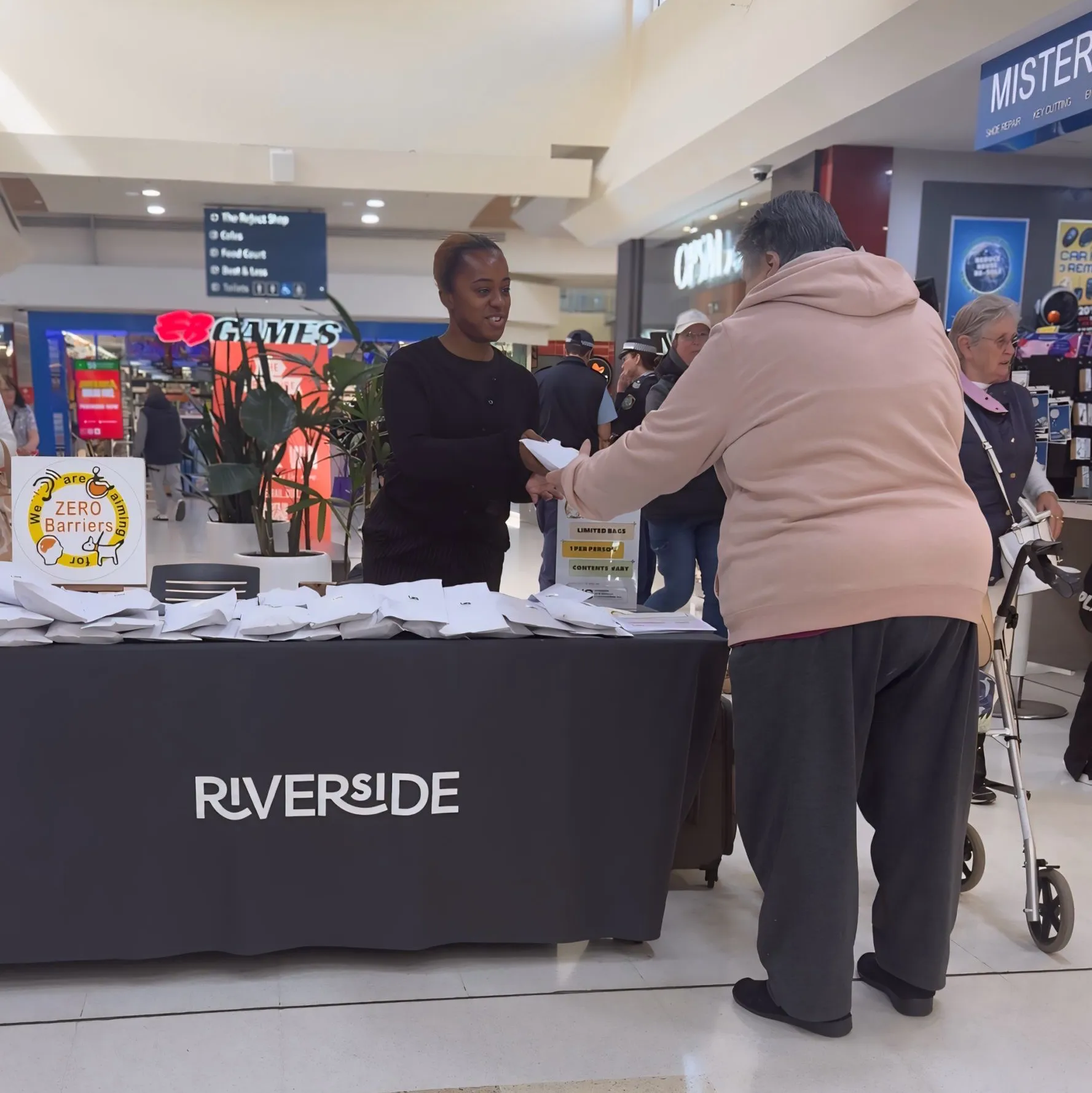 Queanbeyan Community Outreach and Zero Barriers Pop-Up Stall copy